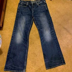 Bke men’s jeans 36r from the buckle.